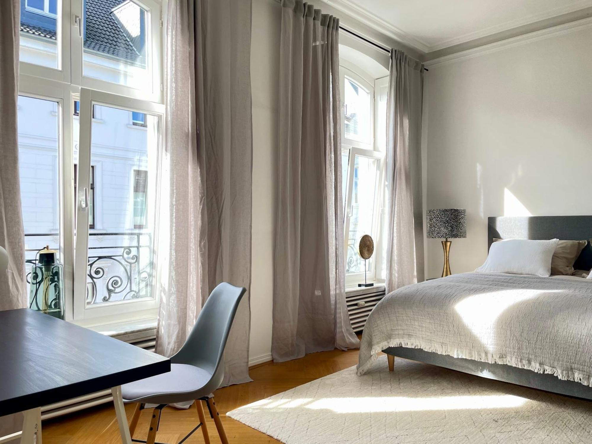 Helle Altbauwohnung Mit Balkon Im Briller Viertel Wuppertal Dış mekan fotoğraf